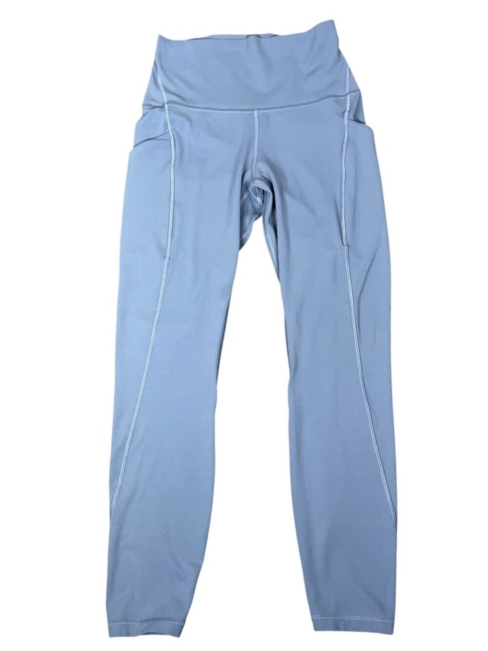 LULULEMON Align High Rise Pant 25 inch Utility Blue Sz 6 #W5DCES EUC